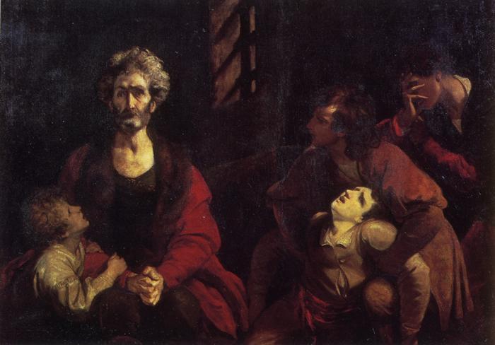 Sir Joshua Reynolds Ugolino and His Children France oil painting art
